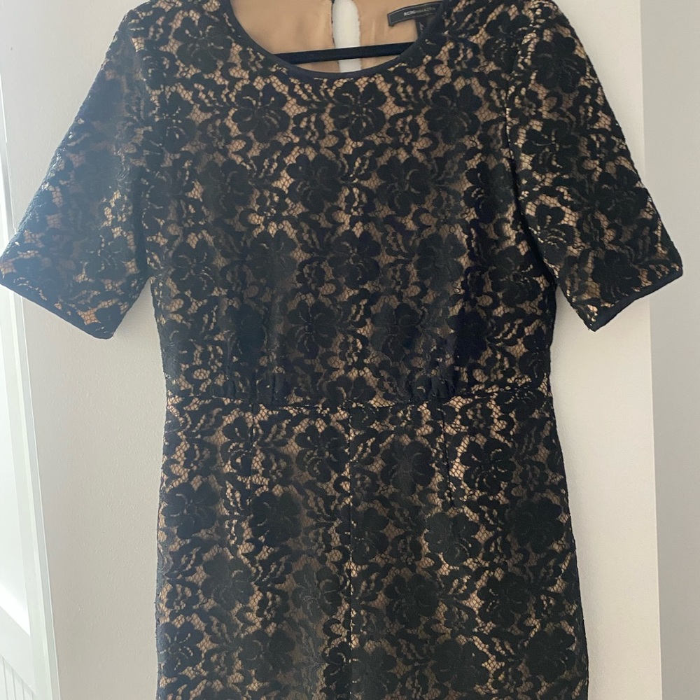 Bcbg lace romper